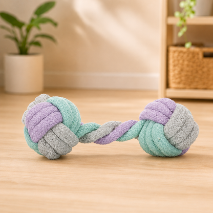 Junior touw halter van 15 cm voor puppy’s