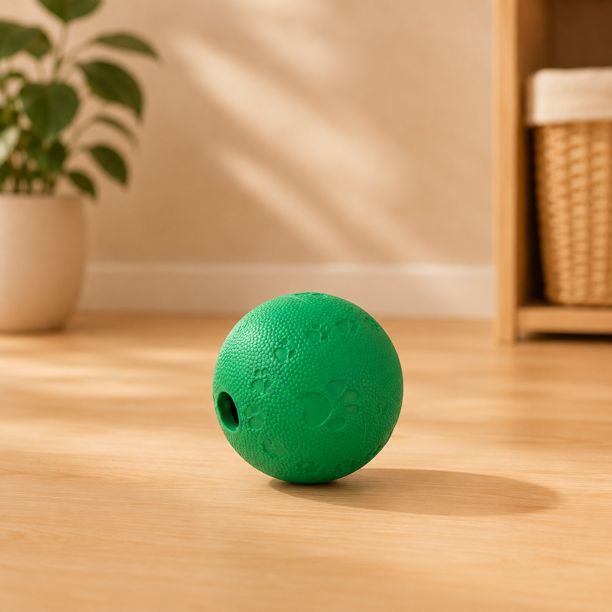 Trixie snackbal van rubber voor honden 11 cm